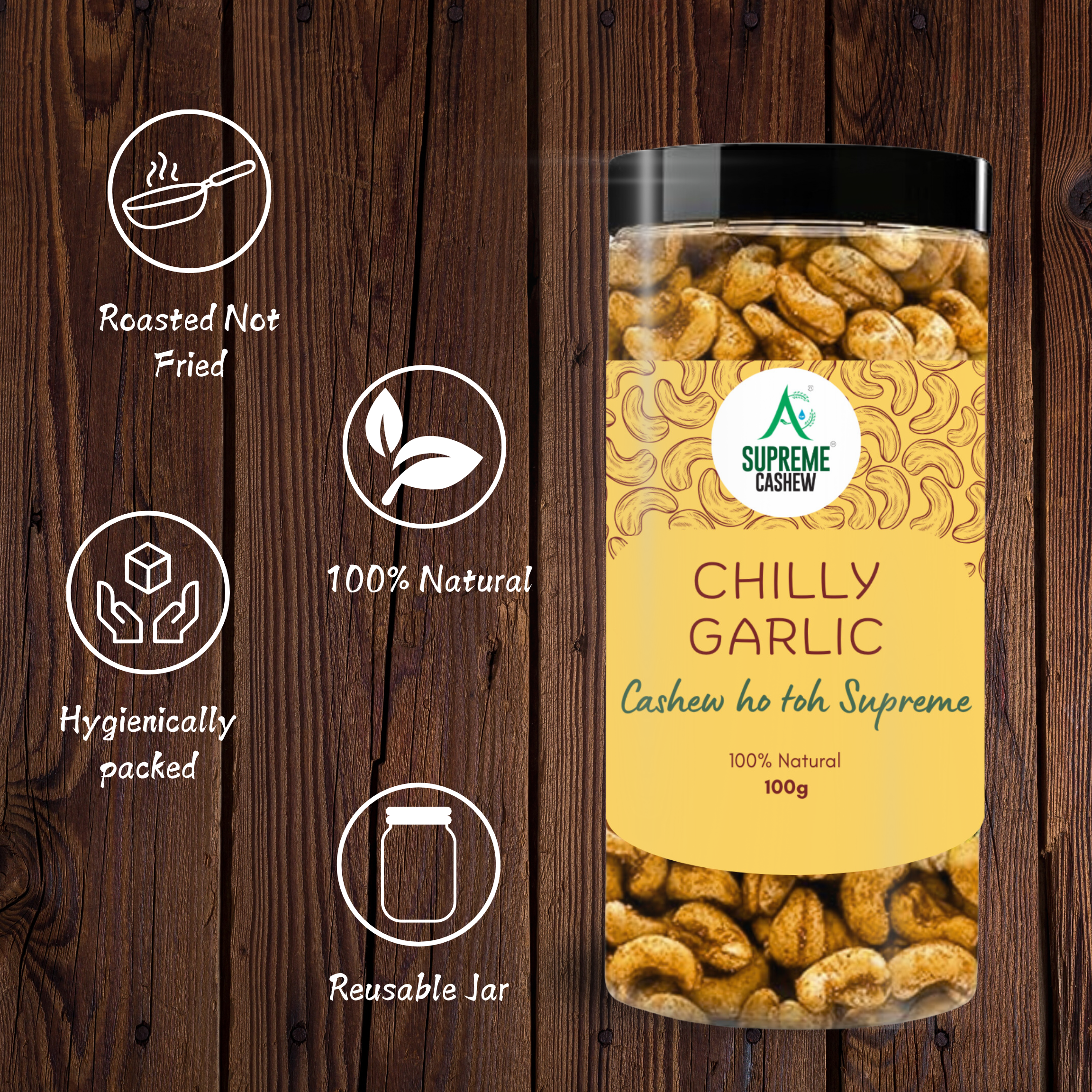 Mint Twist + Chilly Garlic Combo (2*100g)