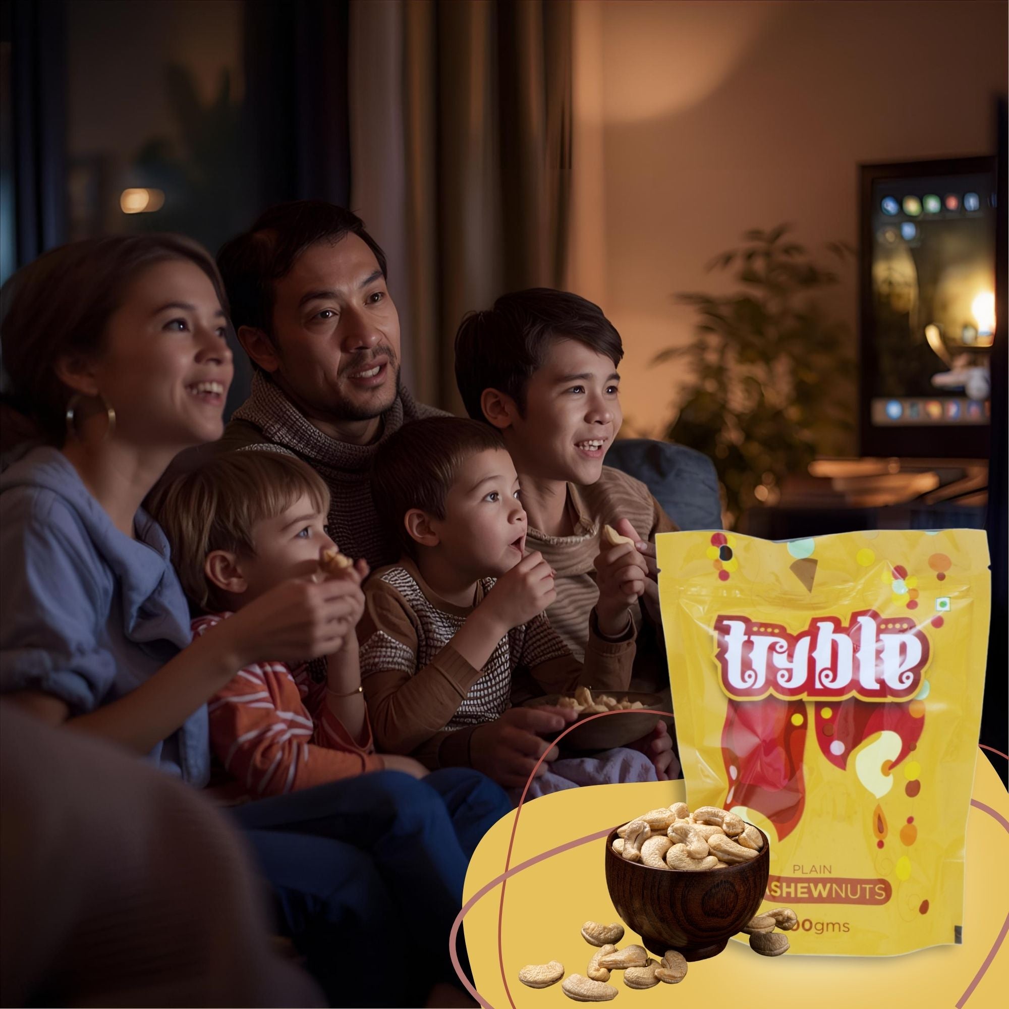 Tryble Plain 400g (Pack of 2)