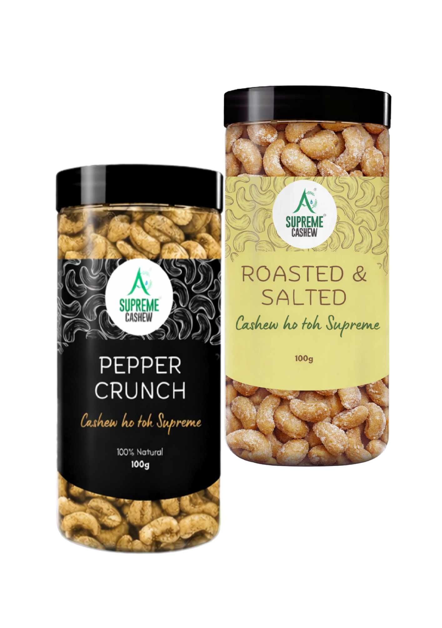 Classic combo Pepper + Salted