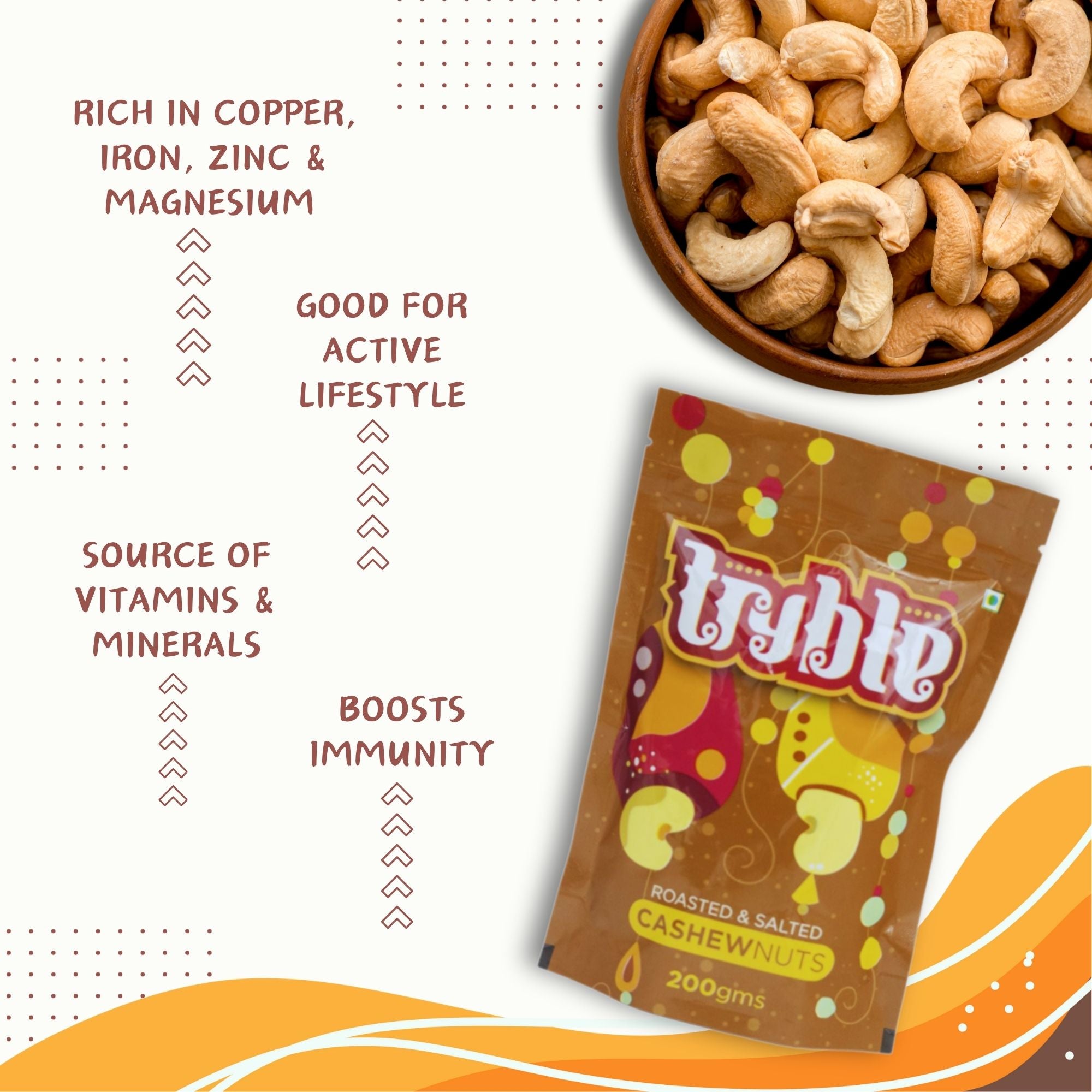 Tryble Salted 200g (Pack of 2)