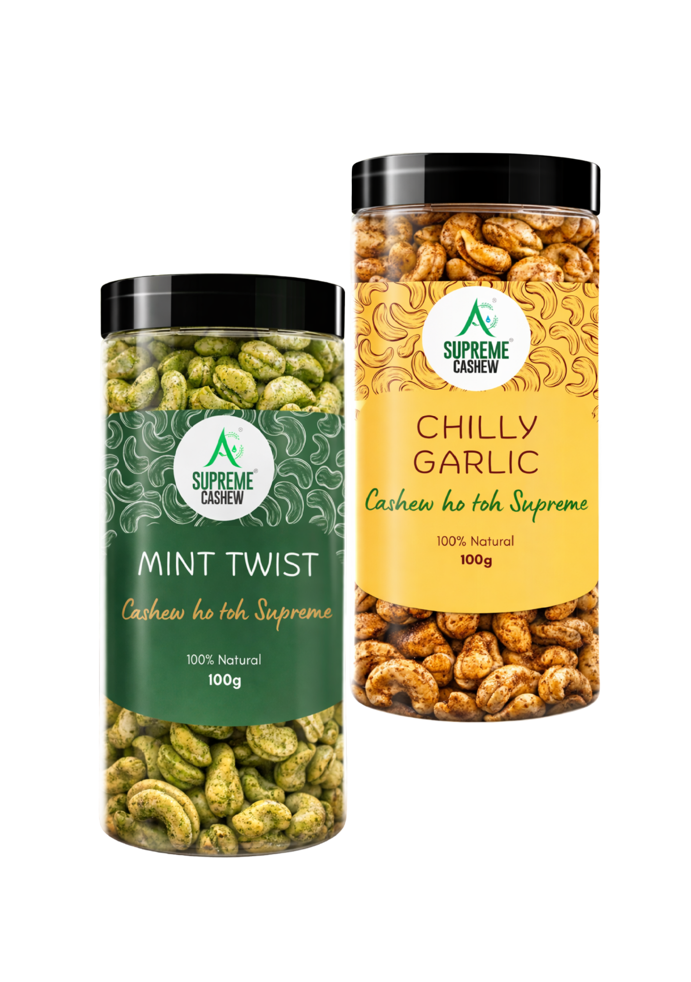 Mint Twist + Chilly Garlic Combo (2*100g)