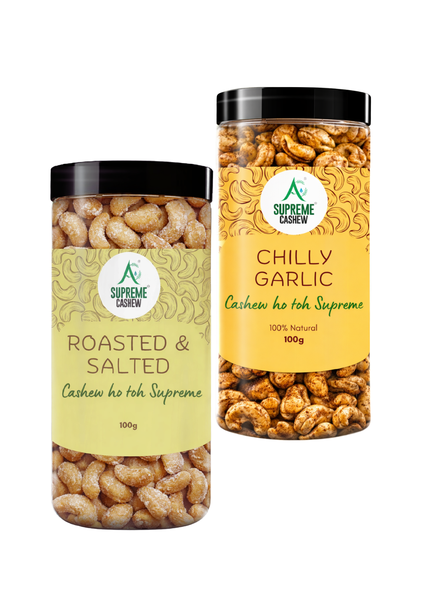 Chilly Garlic + Roasted & Salted Combo Pack