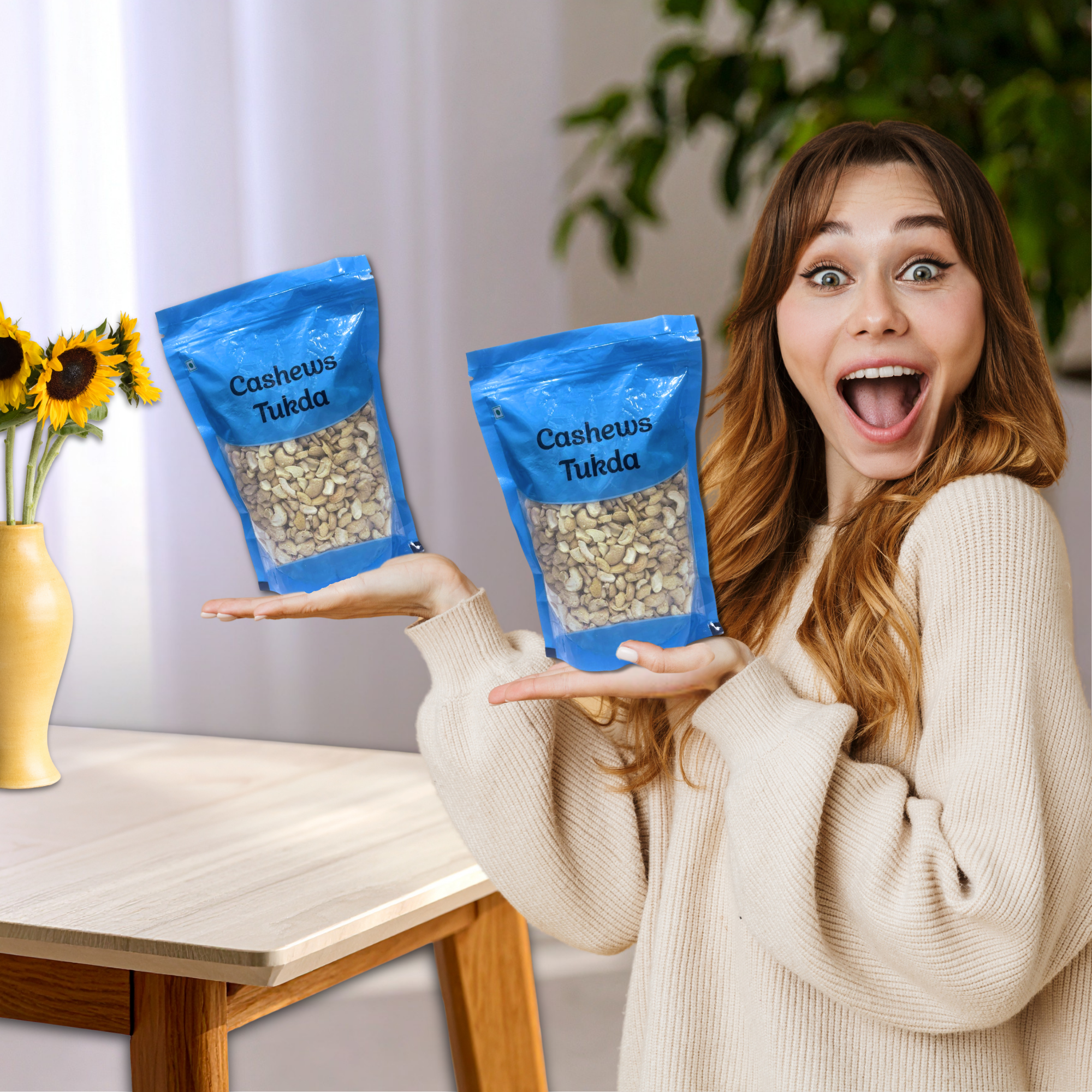 Tukda Kaju (Cashew Pieces) – Value Pack 500 g