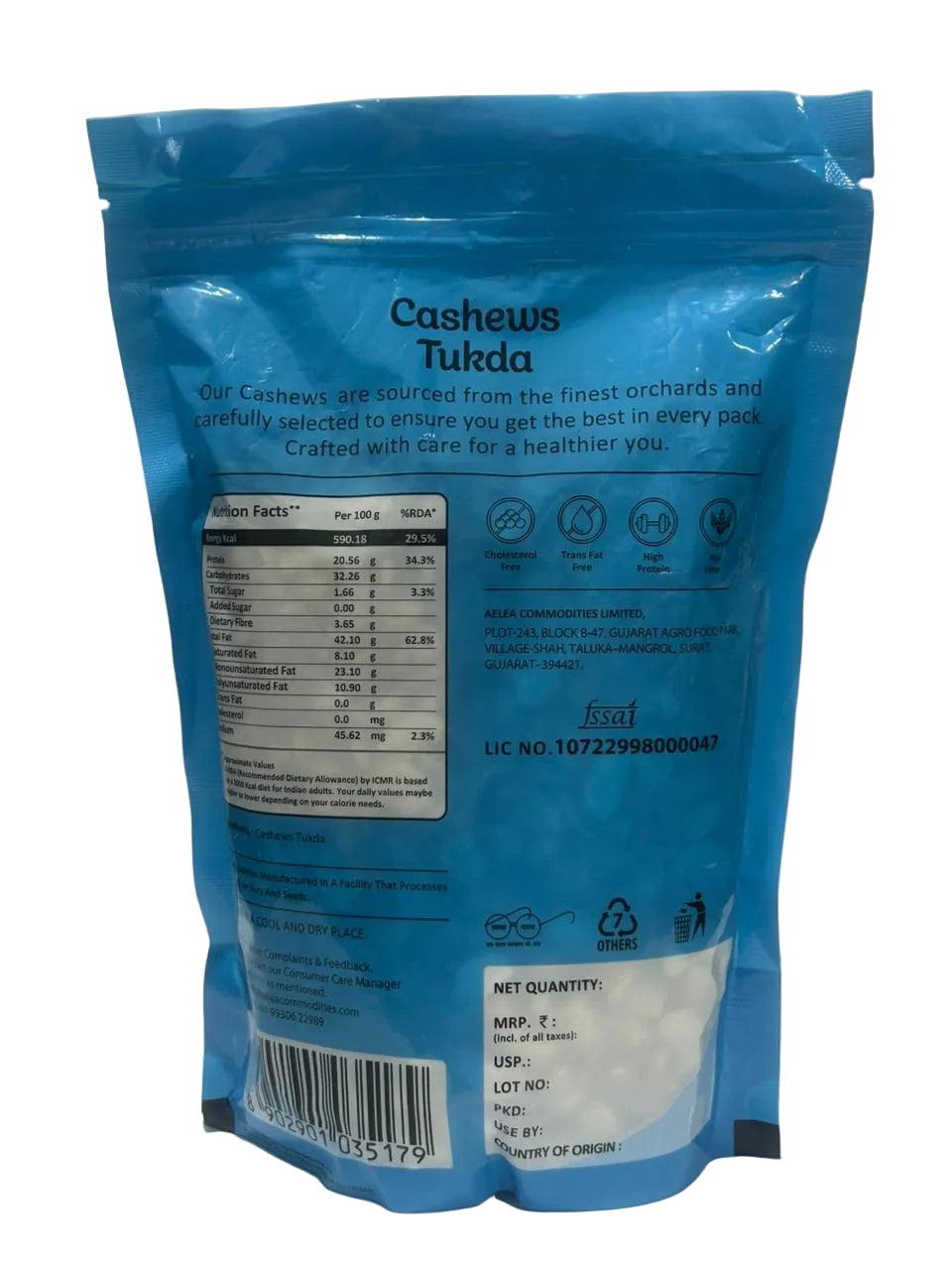 Tukda Kaju (Cashew Pieces) – Value Pack 500 g