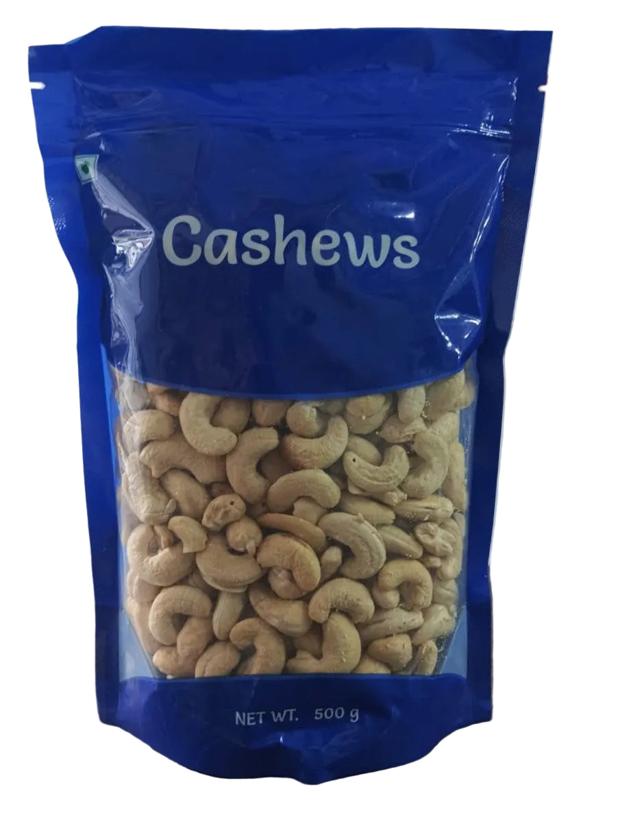 Plain Cashews (Kaju) Value Pack 500 g